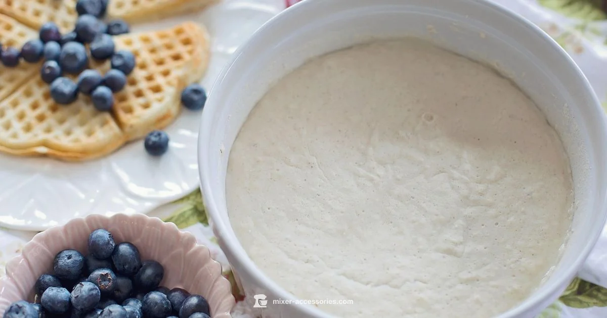 Feeding Sourdough Starter - Mixer Accessories