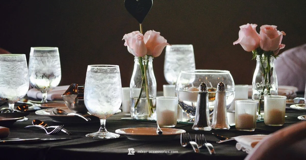 Wedding Mixer Guide - Mixer Accessories