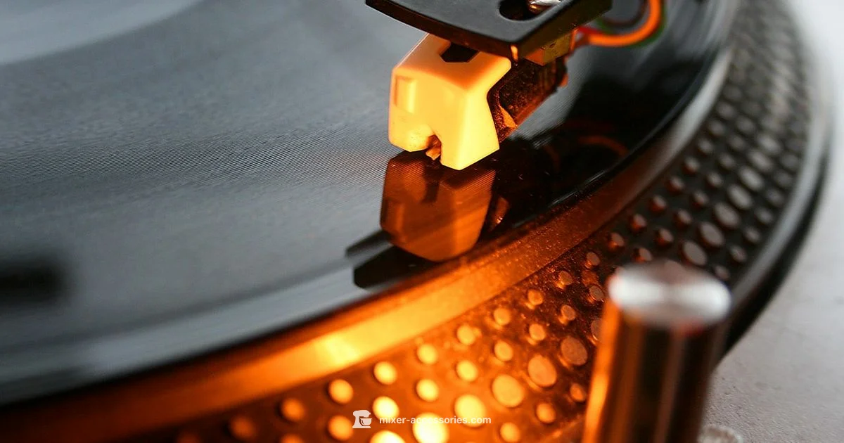 Vinyl DJ Setup Vinyl DJ Setup - Mixer Accessories