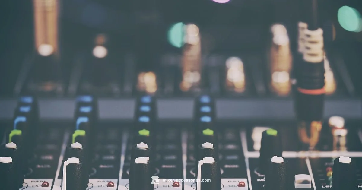 Cross DJ Mixing - Mixer Accessories