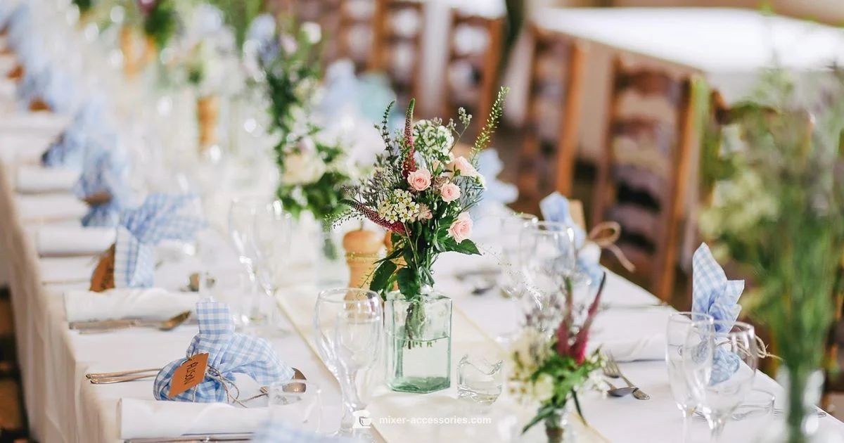 Wedding Mixer Picks - Mixer Accessories