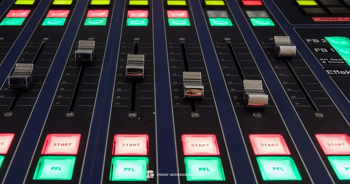 Mixer vs Soundboard - Mixer Accessories