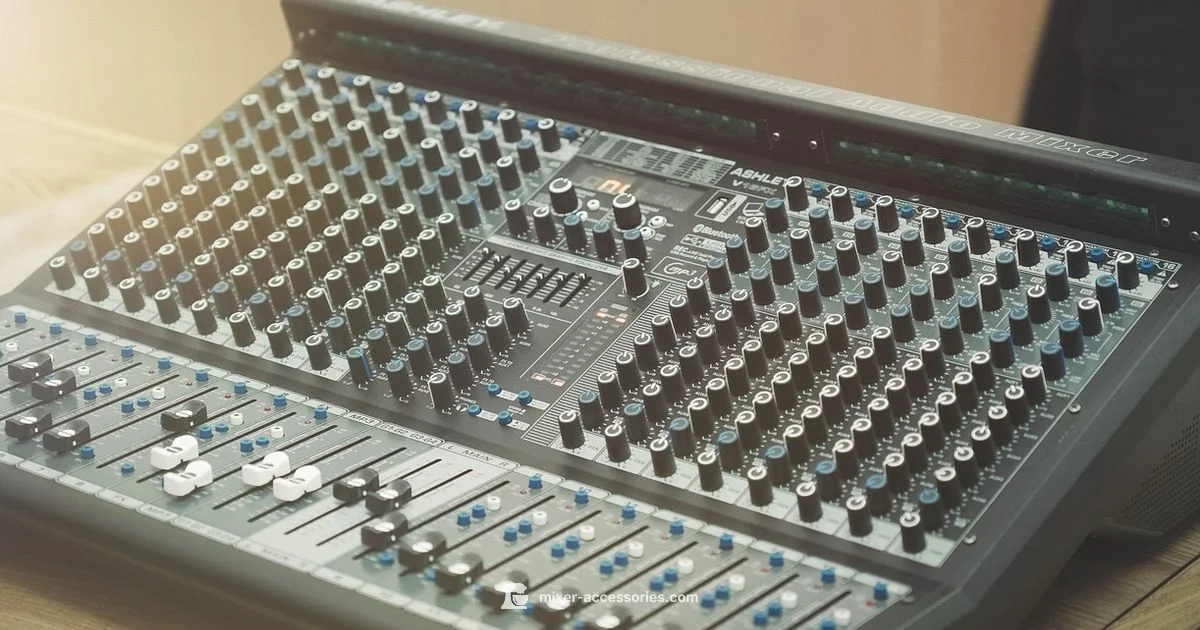 Mixer Basics - Mixer Accessories