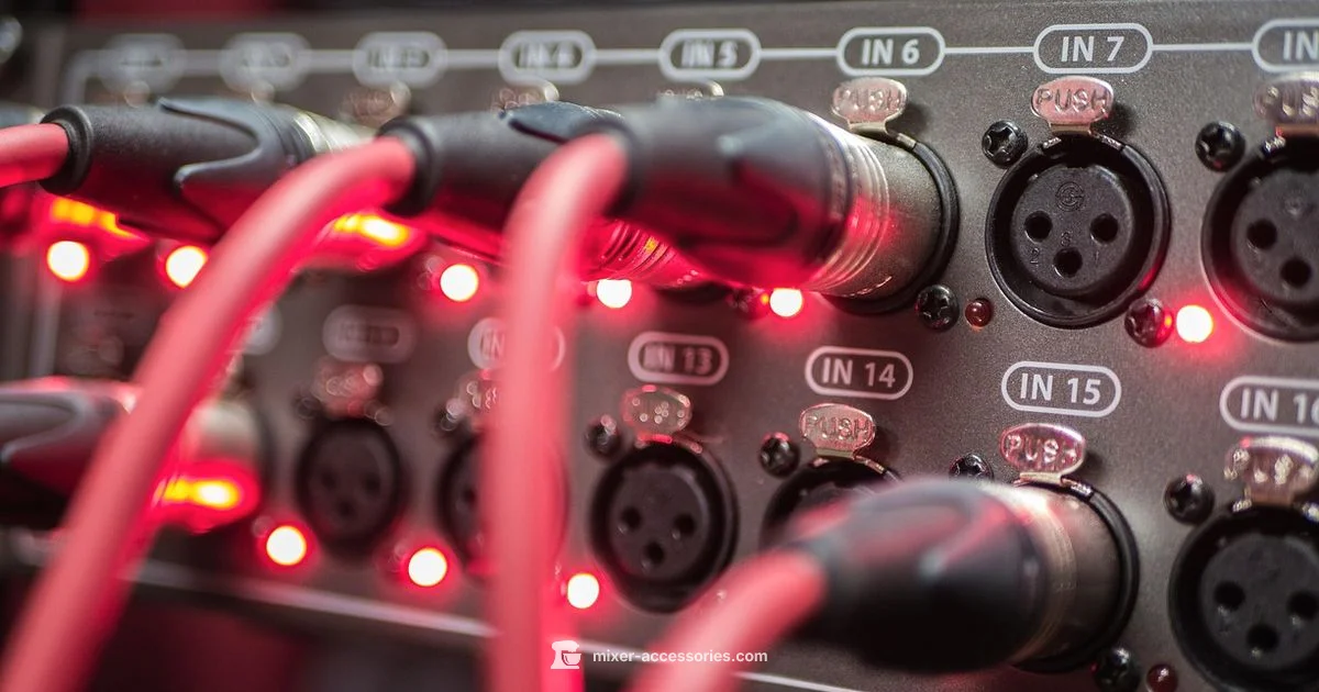 Mixer vs Amplifier - Mixer Accessories