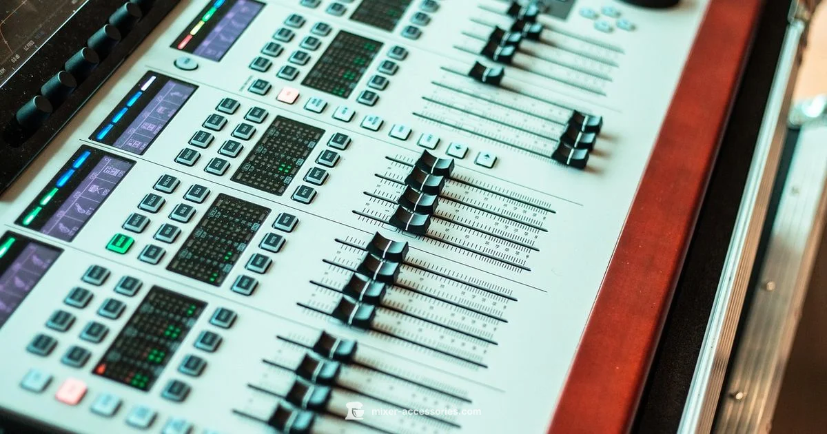 Audio Mixer Setup - Mixer Accessories
