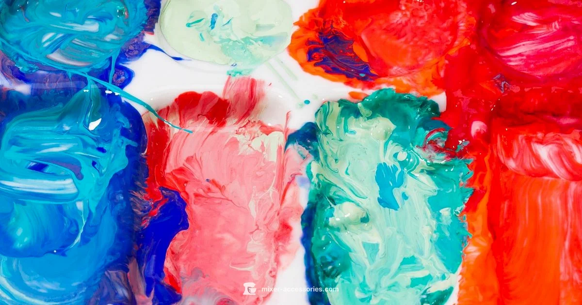 Colour Mixing Red - Mixer Accessories