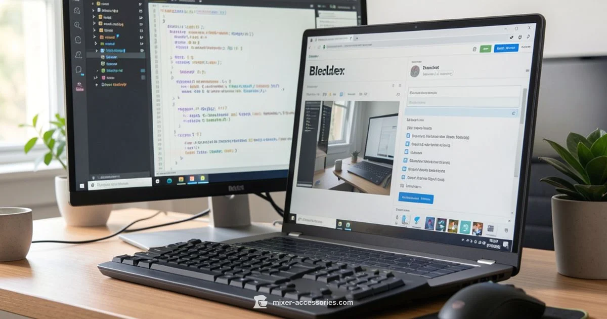 Fix Blender Startup - Mixer Accessories