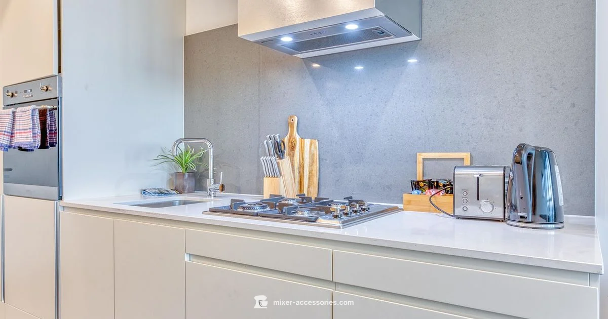 Cabinet Lift Setup - Mixer Accessories