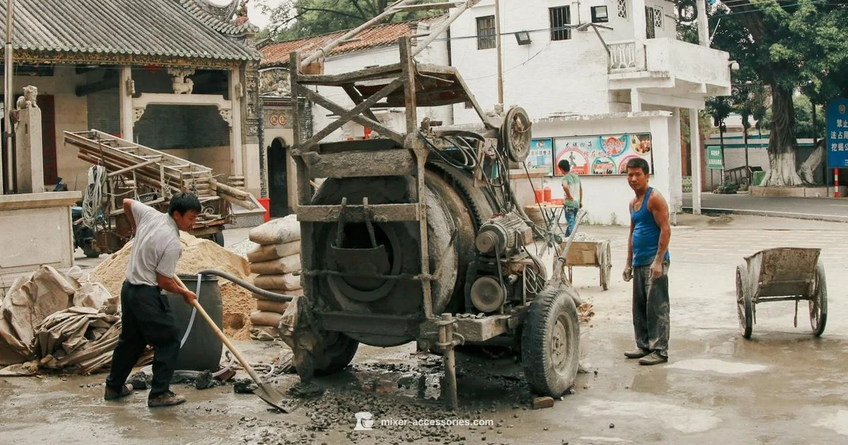 Handheld Concrete Guide - Mixer Accessories