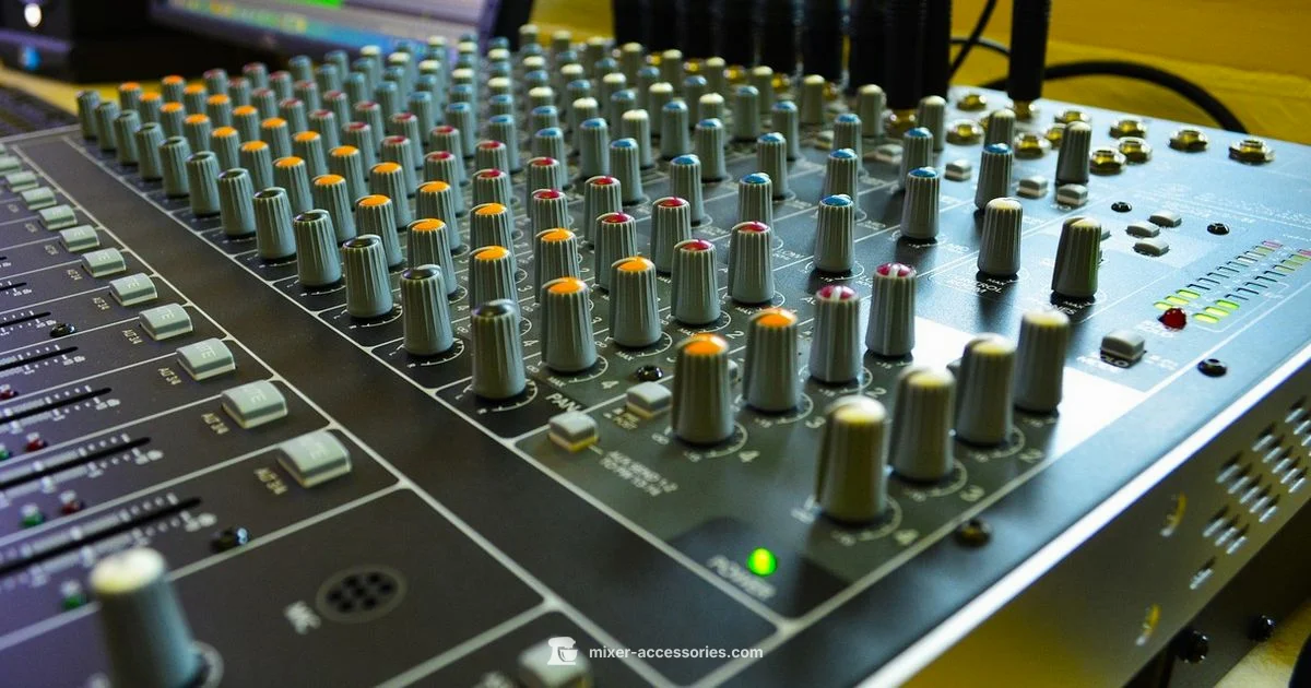 Mixer Software Guide - Mixer Accessories