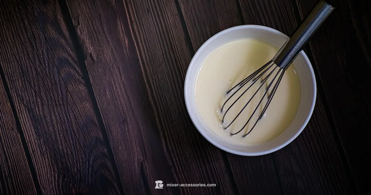 Hand Mixing Guide - Mixer Accessories