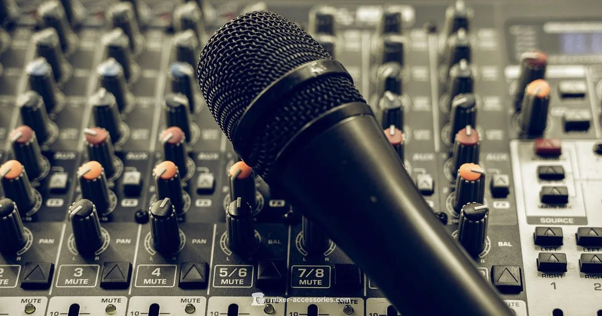 Mixing vs Mastering - Mixer Accessories