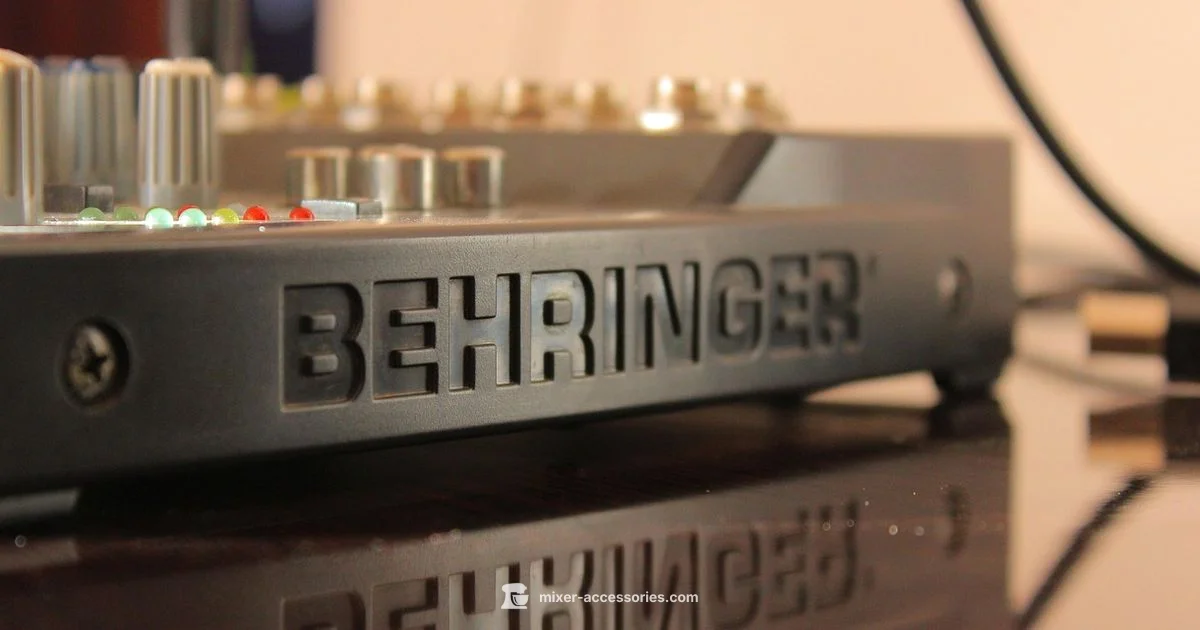 XR18 Studio Guide - Mixer Accessories