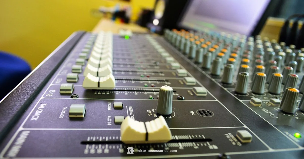Digital vs Analog Mixers - Mixer Accessories