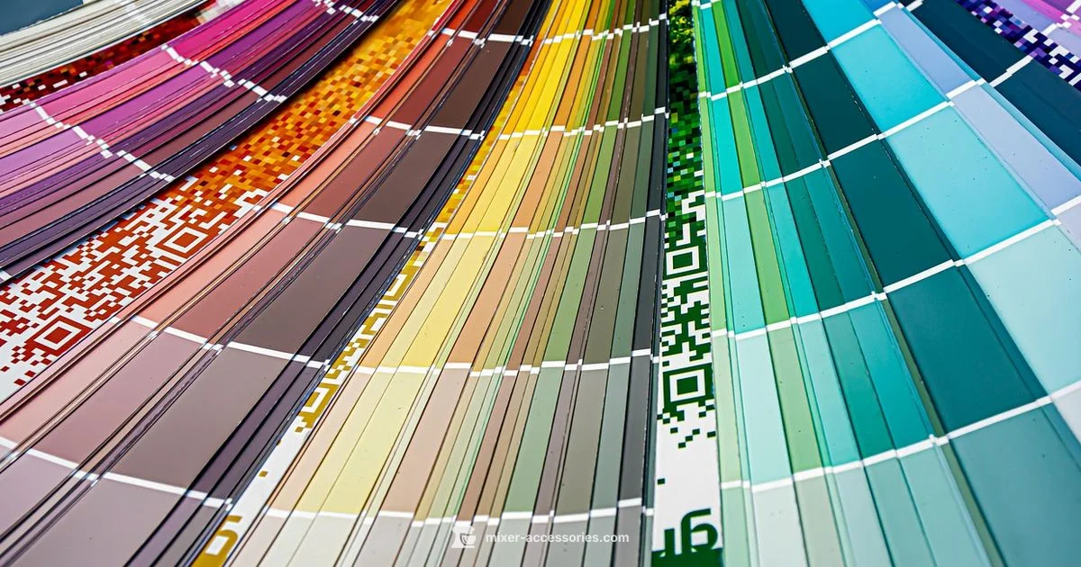 Mixing Colors Guide - Mixer Accessories