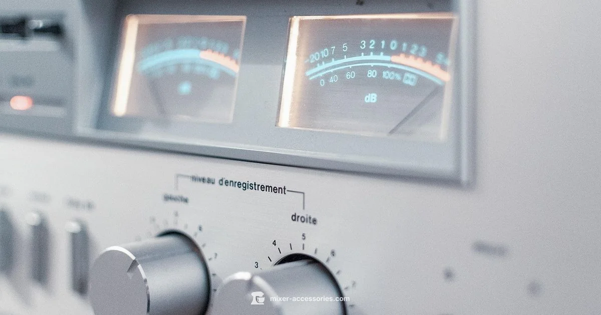 Mixer Setup Guide - Mixer Accessories