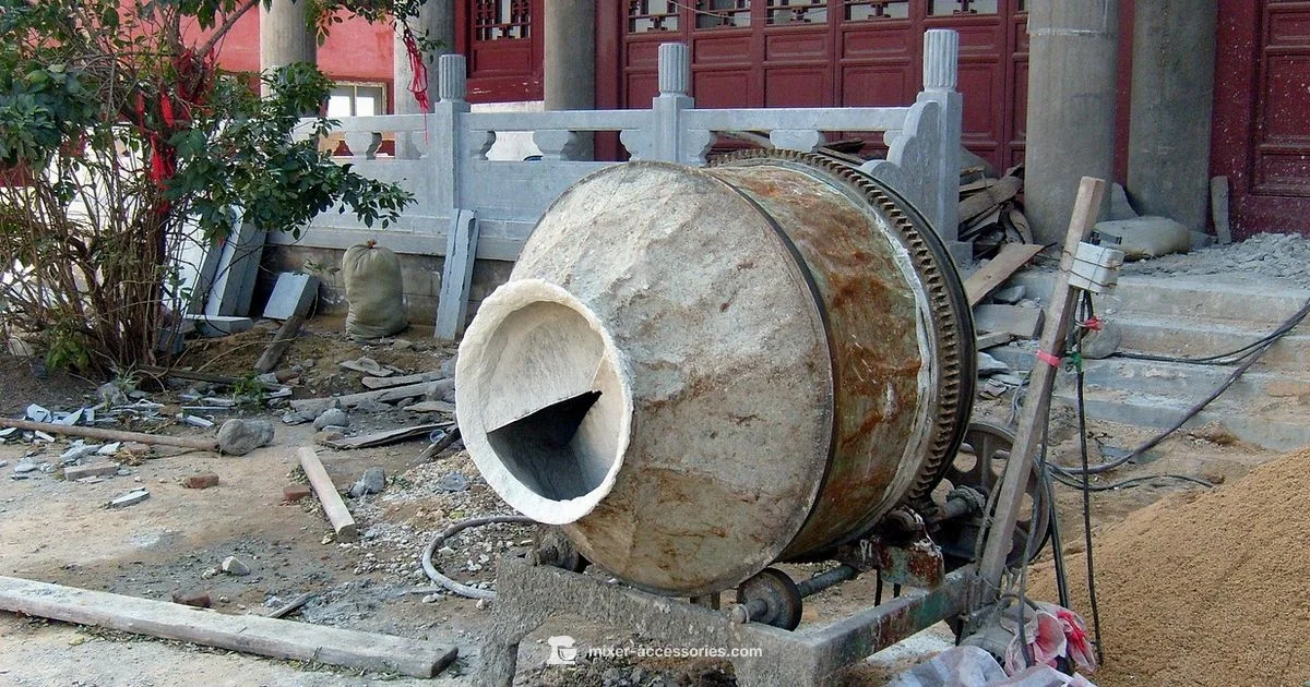 Cement Mixer Guide - Mixer Accessories