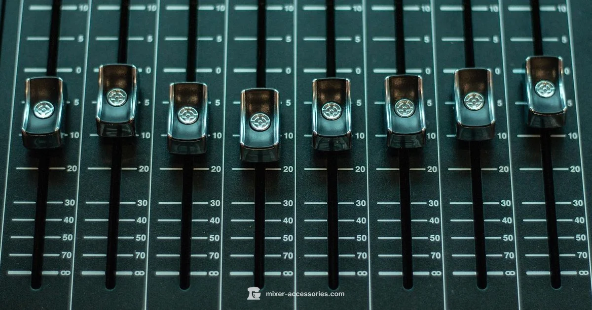 Sound Mixer Basics - Mixer Accessories