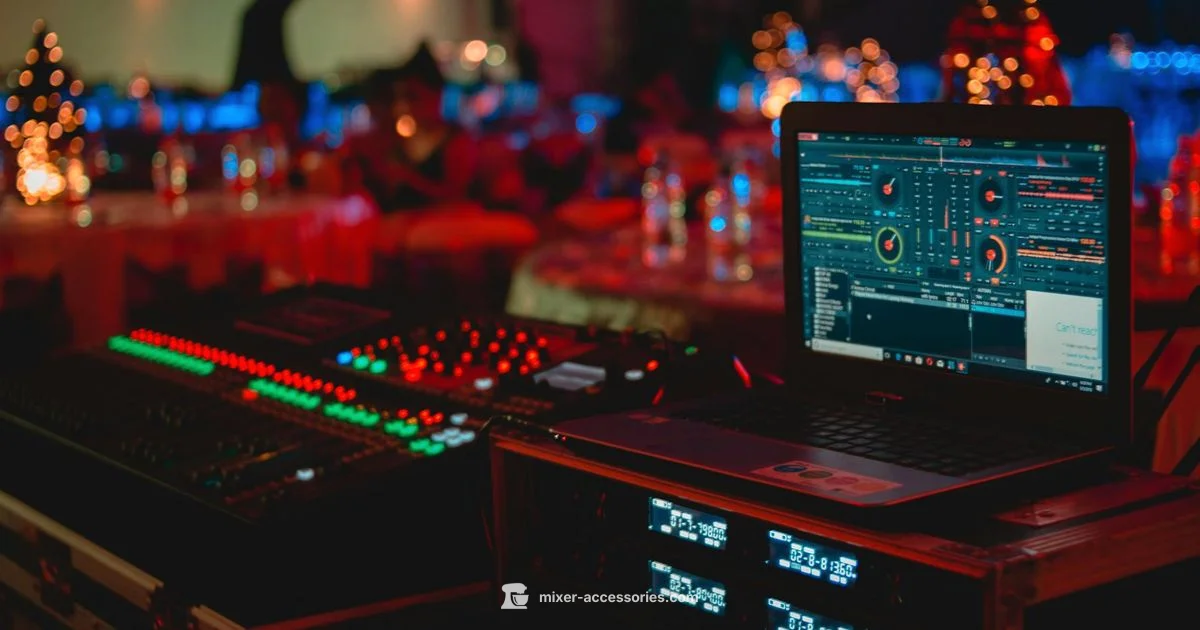 Two Channel DJ Mixer - Mixer Accessories