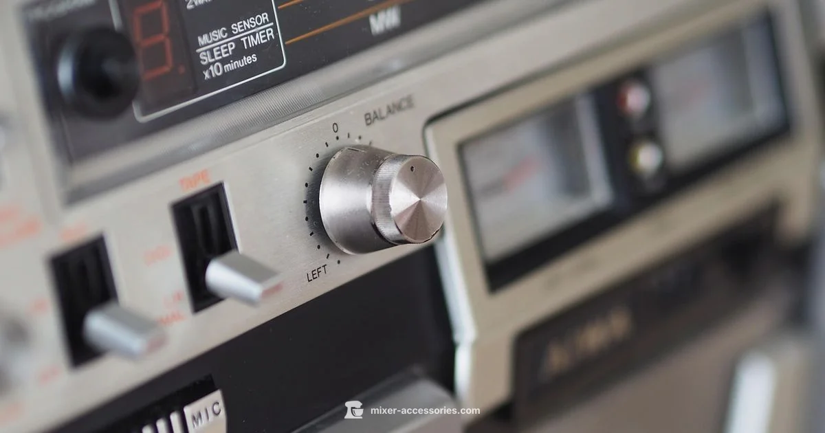 Schedule 1 Mixes List - Mixer Accessories