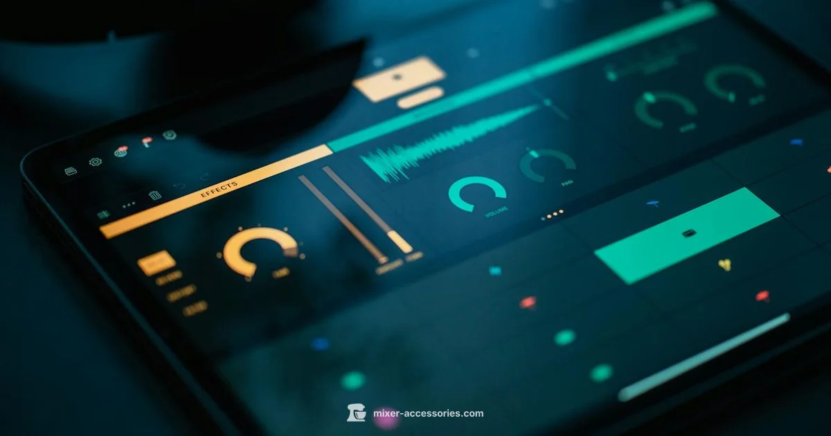 Audio Mixer App Guide - Mixer Accessories