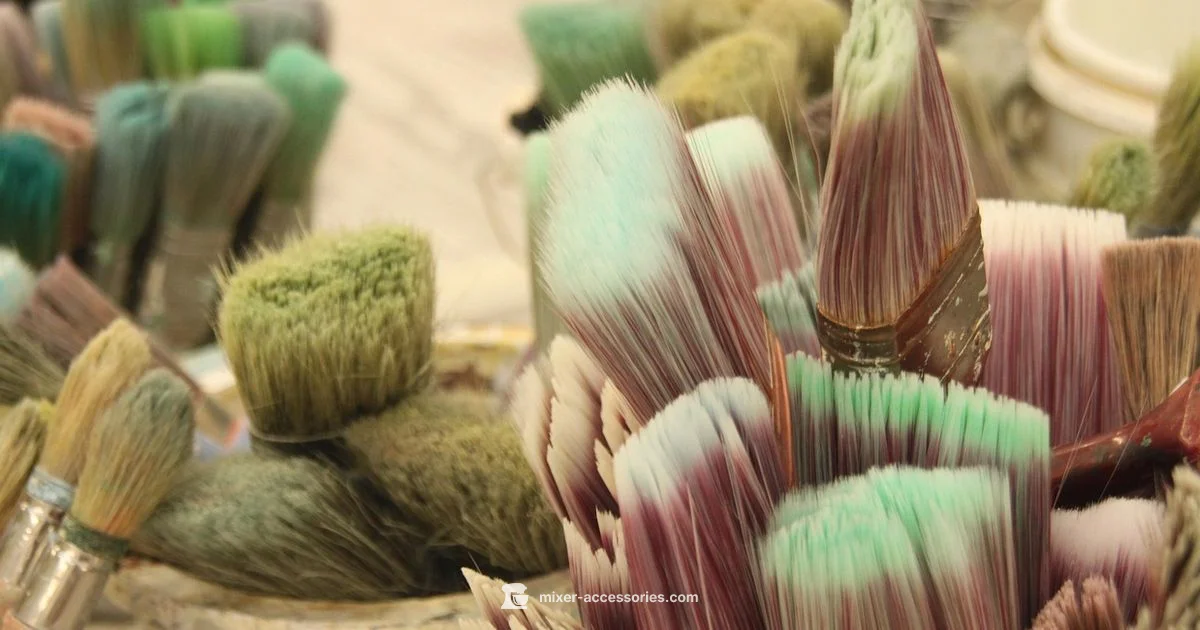 Brown Paint Mix - Mixer Accessories